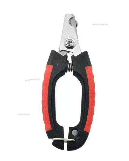 Professional Ergonomic Nail Clippers for Dogs and Cats - Stainless Steel Grooming Scissors and Trimmers