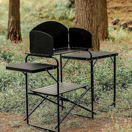 Versatile Outdoor Cooking Hub for Adventurous Souls