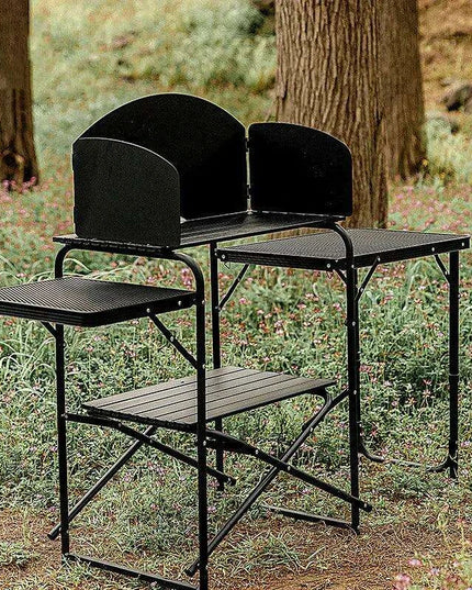 Versatile Outdoor Cooking Hub for Adventurous Souls