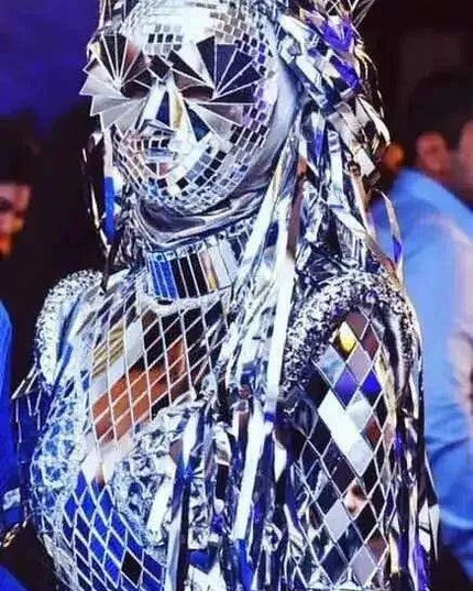 Dazzling Mirror Outfit for Show-Stopping Events and Performances