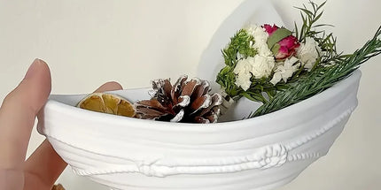 Shop1105287114 Resin Casting Mold for Rope Knot & Flower Pot, Durable