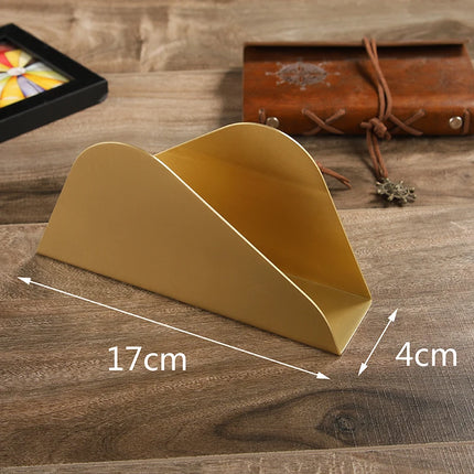 Handmade Upscale Brass Triangle Towel Rack Tissue Holder Hotel Bar Res