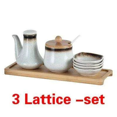 Exquisite Japanese Ceramic Spice Collection for Culinary Excellence