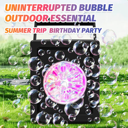10 hole fully automatic bubble blowing handheld electric bubble machin