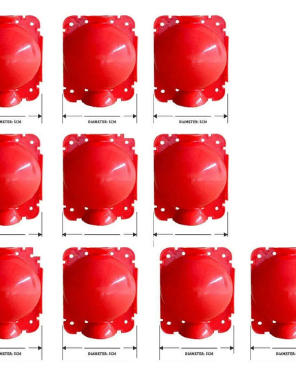 10-Pack Reusable Plant Rooting Spheres for Seamless Air Layering and Propagation