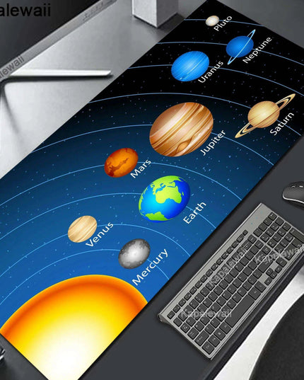 Adorable Kawaii Cat XXL Gaming Mouse Pad - 900x400mm Rubber Desk Mat for Enhanced Comfort and Performance