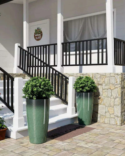 Eco-Friendly 21-Inch Tall Outdoor Planter Set - Stylish and Durable Design