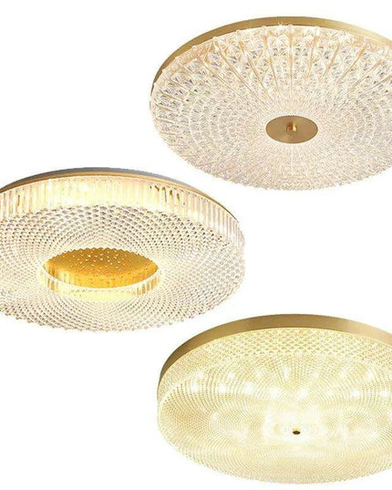 Chic LED Round Acrylic Ceiling Light for Luxurious Home Decor