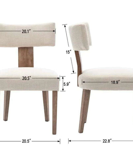 Dining Room Sets, 4 Set, Modern Dinings Chair with Wood Legs