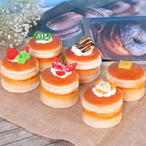 Realistic Faux Cake Display for Home Decor and Photography - Exquisite Artificial Dessert Model FCYY-014