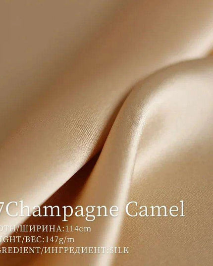 Opulent Red Raspberry 30 Momme Heavy Satin Silk Fabric for Sophisticated Dressmaking and Couture Creations