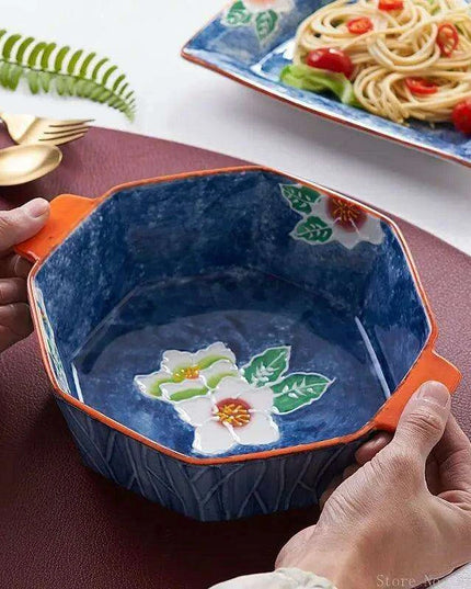 Elegant New Year's Eve Ceramic Dining Set for a Luxe Celebration