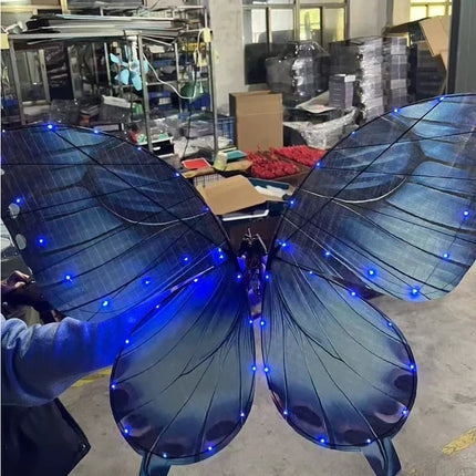 Rc Light Up Flapping Bionic Butterfly Led Flying Insect Model Stage Prop For Wedding Outdoor Performance Science Education rc-light-up-flapping-bionic-butterfly-led-flying-insect-model-stage-prop-for-wedding-outdoor-performance-science-education