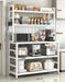 Chic Modular Patio Sideboard: Elegant Display for Kitchen Essentials