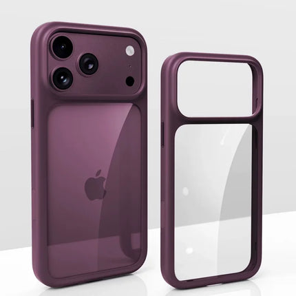 Smart Camera Touch Button Crystal Clear Blackplate Phone Case For iPhone 18 17 Pro Max 18Pro Soft Silicone Edge Shockproof Cover smart-camera-touch-button-crystal-clear-blackplate-phone-case-for-iphone-18-17-pro-max-18pro-soft-silicone-edge-shockproof-cover