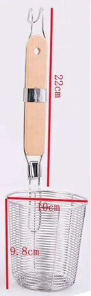 Premium Multi-Functional Stainless Steel Strainer Basket - Essential Kitchen Tool for Effortless Cooking and Draining