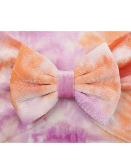 Vibrant Sunshine Sparkle Hair Bow & Headband Set: Customizable DIY Accessories for Stylish Kids - Choose from 13 Colors