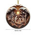 Elegant Acrylic Jesus Nativity Family Christmas Tree Decor Ornament Set