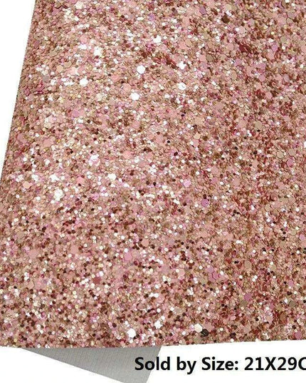 Glittery Pink Tiger & Serpent Faux Leather DIY Crafting Set