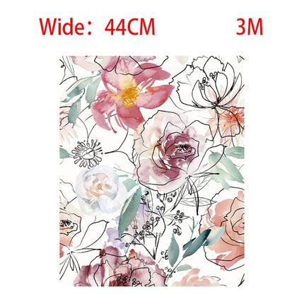 3M Self-Adhesive PVC Wallpaper - Durable & Easy to Apply Bedroom Decor