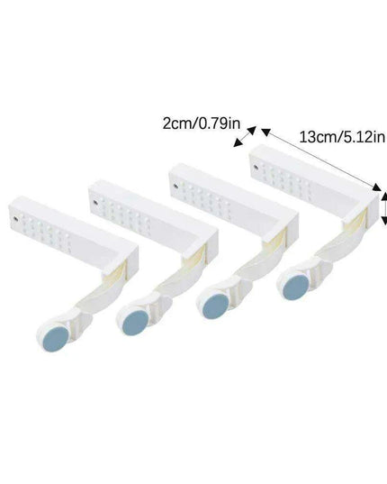 Bedding Clip Set - Adjustable Fasteners for a Tidy Bed Transformation