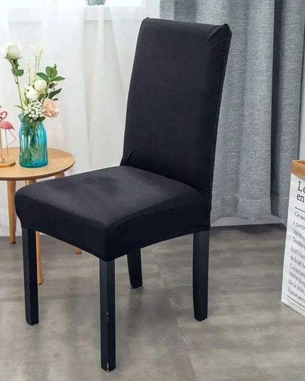 Elegant Burgundy Stretch Chair Slipcover - Contemporary Nordic Style for Enhanced Furniture Protection