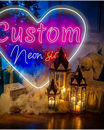 Customizable LED Neon Lips Light - Eye-Catching Decor for Every Space