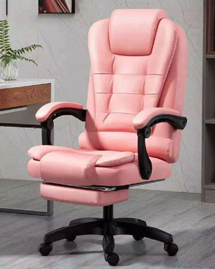 Luxury Black Ergonomic Recliner Chair for Ultimate Gaming and Office Comfort