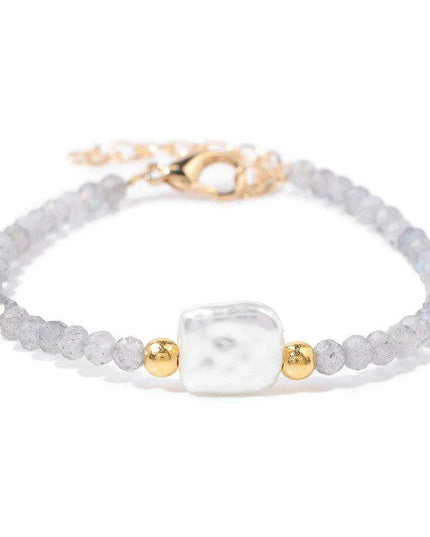 Charming Cat Lovers Beaded Bracelet - Colorful 3mm Jewelry Gift for Women and Girls