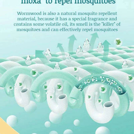 Wormwood Infused Lightweight Cotton Summer Quilt with Mosquito Protection