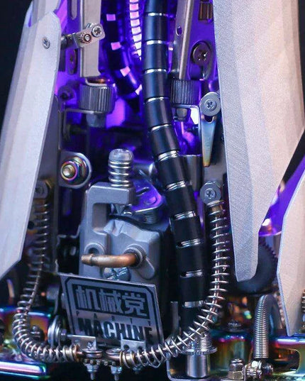 Intricate 1220-Piece 3D Metal DIY Model Kit