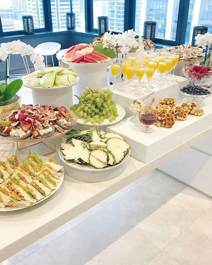 Elegant Metal Pastry Display Stand for Premium Events and Celebrations