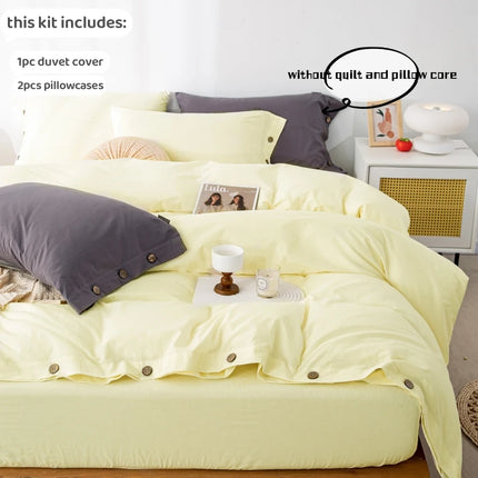 3pcs 100% cotton bedding set Double Duvet Cover Set 220x240 Solid Twist Cotton King Size Bedding Set Quilt Cover Set 3pcs-100-cotton-bedding-set-double-duvet-cover-set-220x240-solid-twist-cotton-king-size-bedding-set-quilt-cover-set
