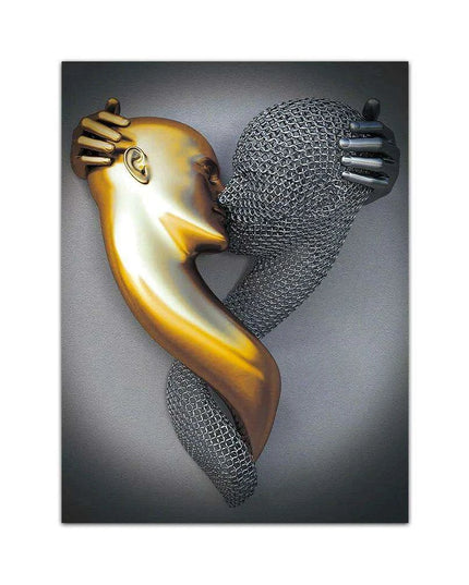 Nordic Elegance: Alluring Women's Canvas Art for Chic Home Interiors