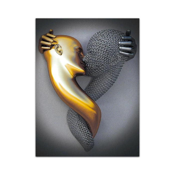 Nordic Elegance: Alluring Women's Canvas Art for Chic Home Interiors