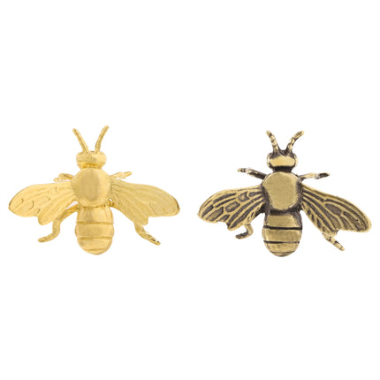 The Pull Store Brass Bee Drawer Handle - Elegant Insect Design