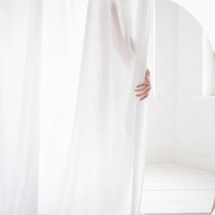 Luxurious Thick White Tulle for Window Curtains Shade Drapes Sheer Curtains for Living room Bedroom Home Interior Opaque Blinds luxurious-thick-white-tulle-for-window-curtains-shade-drapes-sheer-curtains-for-living-room-bedroom-home-interior-opaque-blinds