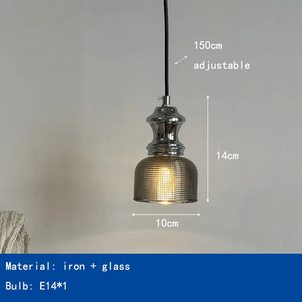 for Kitchen Dining Room Living Room Bedroom vintage-iron-glass-e14-pendant-light-adjustable-pendant-light-ceiling-chandelier-home-decor-hanging-lighting-fixture