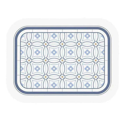 Elegant Leather Dining Table Mat - Premium Protection for Your Tableware