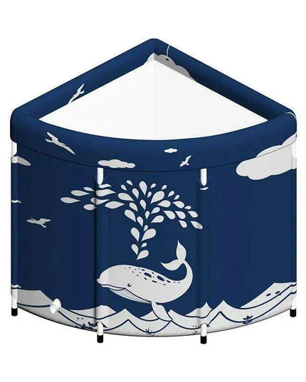 Portable Spa Bath: Compact Folding Adult Bathtub with Sauna Insulation for Relaxation