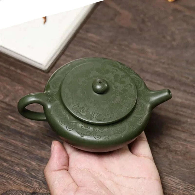 Handcrafted Yixing Purple Clay Teapot - 170ml with Built-in Infuser for Authentic Chinese Tea Experience