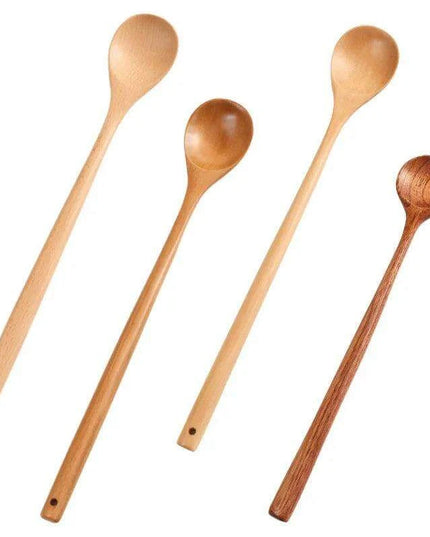 Chic Wooden Cooking and Serving Spoons Collection - Must-Have Kitchen Essentials