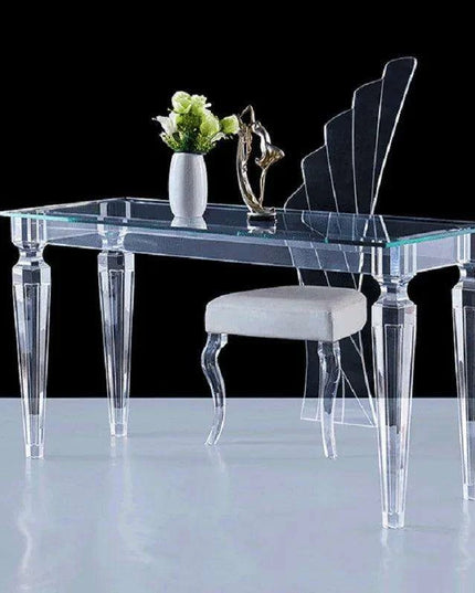 Modern Elegance Transparent Acrylic Event Table