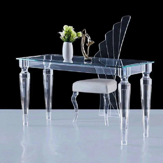 Modern Elegance Transparent Acrylic Event Table