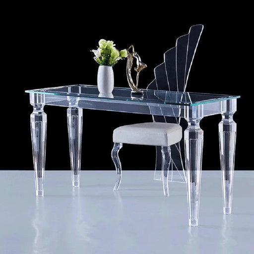 Modern Acrylic Transparent Table for Stylish Event Decor