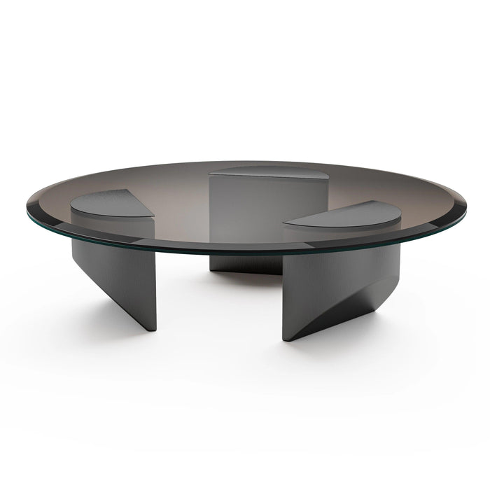Elegant Nordic Transparent Round Coffee Table