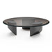 Elegant Nordic Transparent Round Coffee Table