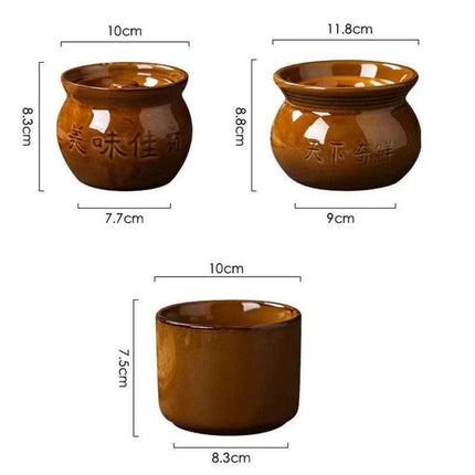 Culinary Artisan's Premium Clay Stew Pot Collection - Elevate Your Cooking Skills