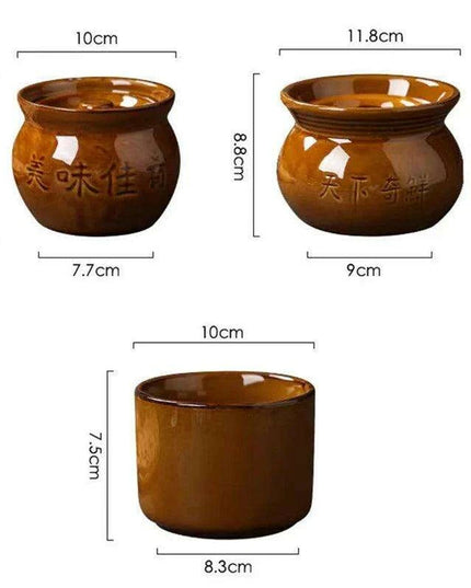 Culinary Artisan's Premium Clay Stew Pot Collection - Elevate Your Cooking Skills