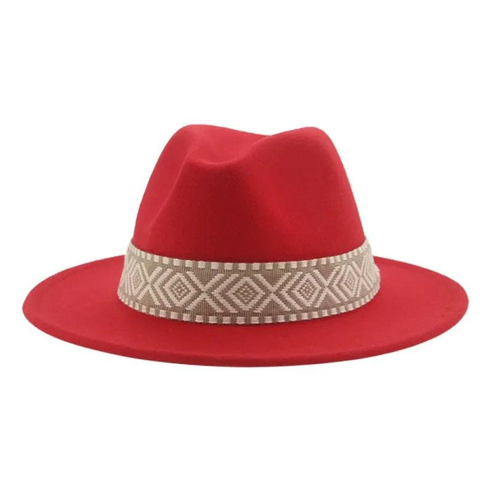 Versatile Unisex Panama Cowboy Hat - Wide Brim Fedora in Classic Camel, Black, and White Felt Options